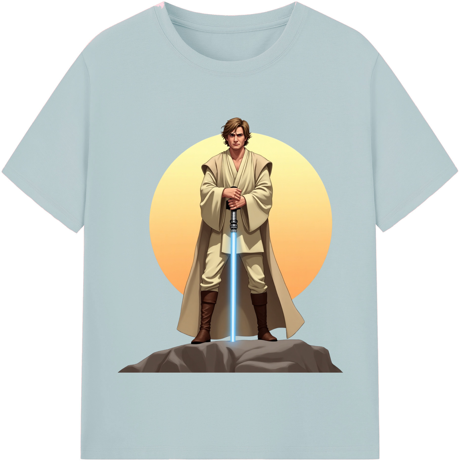 （画像用） スター・ウォーズ Star Wars 綿100％半袖Tシャツ（フロントプリント）